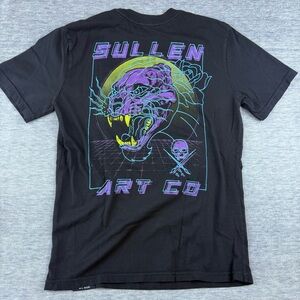 Sullen‎ Art Co Black Youth Boys Short Sleeve Tee